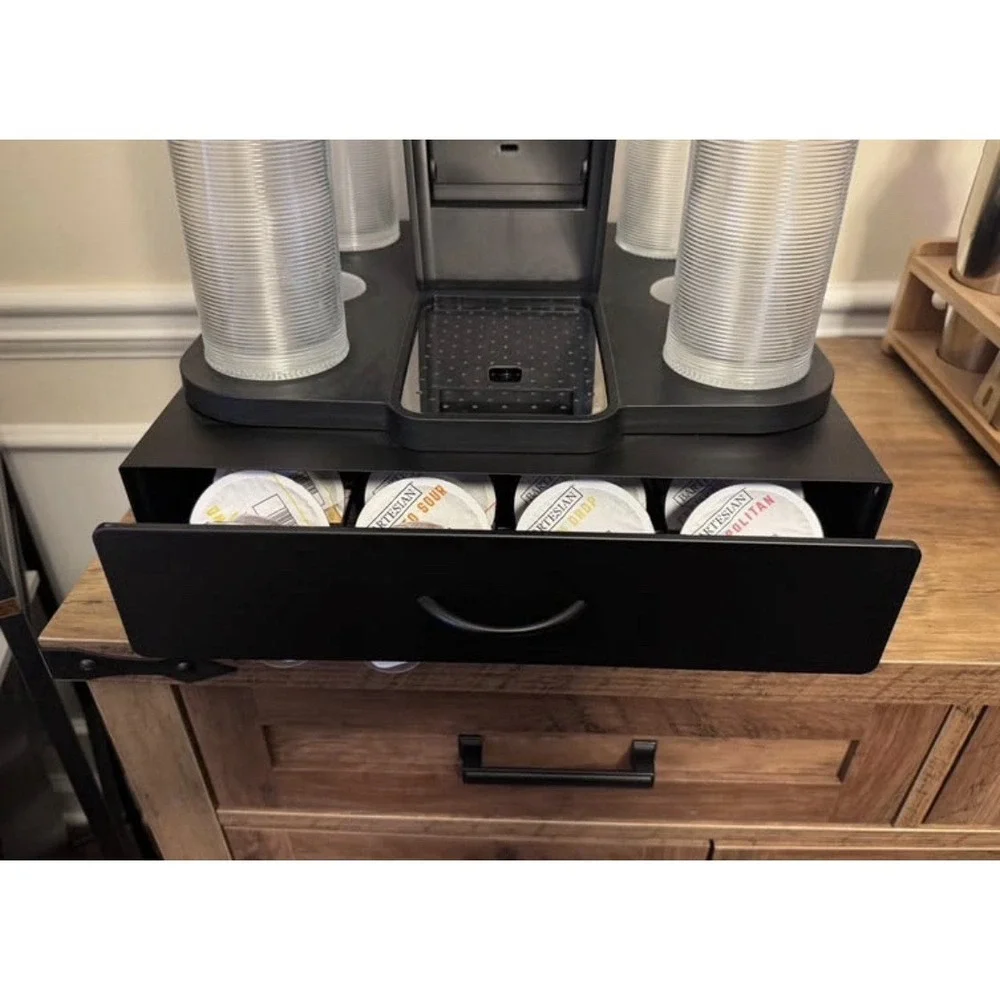 Bev by Black & Decker Cocktail Pod Drink Maker, Bag, Mat and Accessories